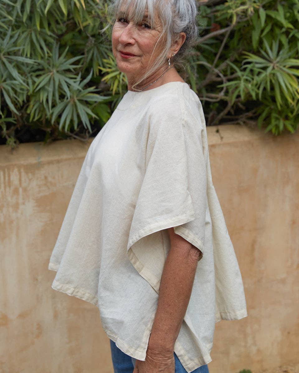 Zig Zag Asian Collection - Wholesale Blouse - Women's - Solid Cotton Box Top8