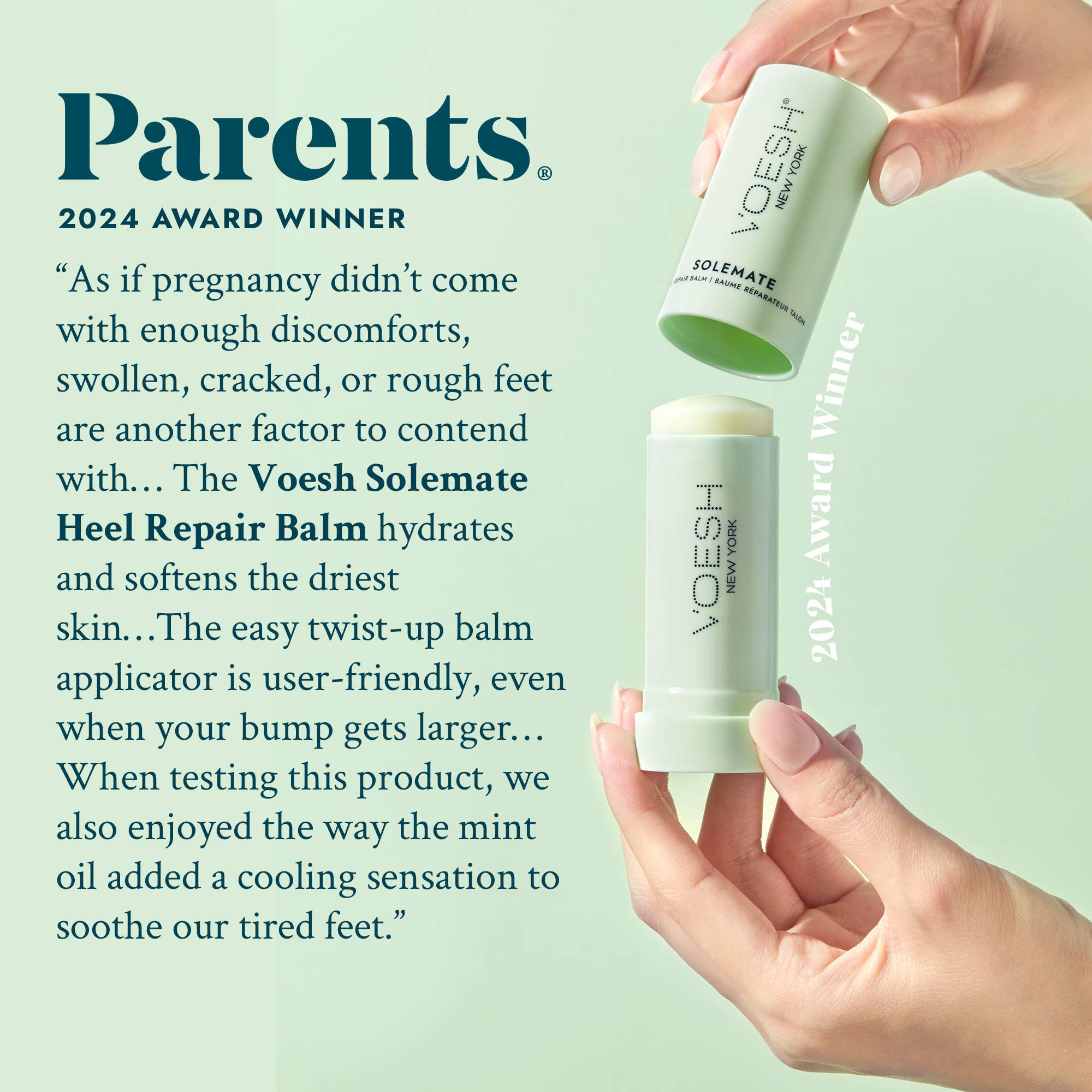 VOESH New York - Wholesale Foot Cream - Solemate Heel Repair Balm Retail Display Kit - Mint5