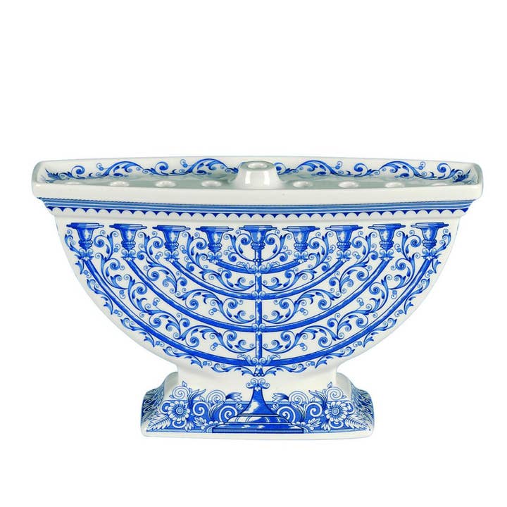 Portmeirion, Spode, Pimpernel, Nacthmann, Wrendale Designs - Wholesale Menorah - Spode Judaica Menorah