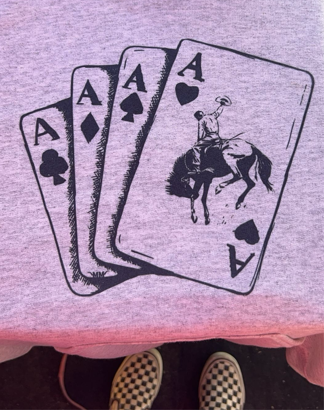 Maggi Mae's - Wholesale Screen Printed T-Shirt - Women's - Ace cards0