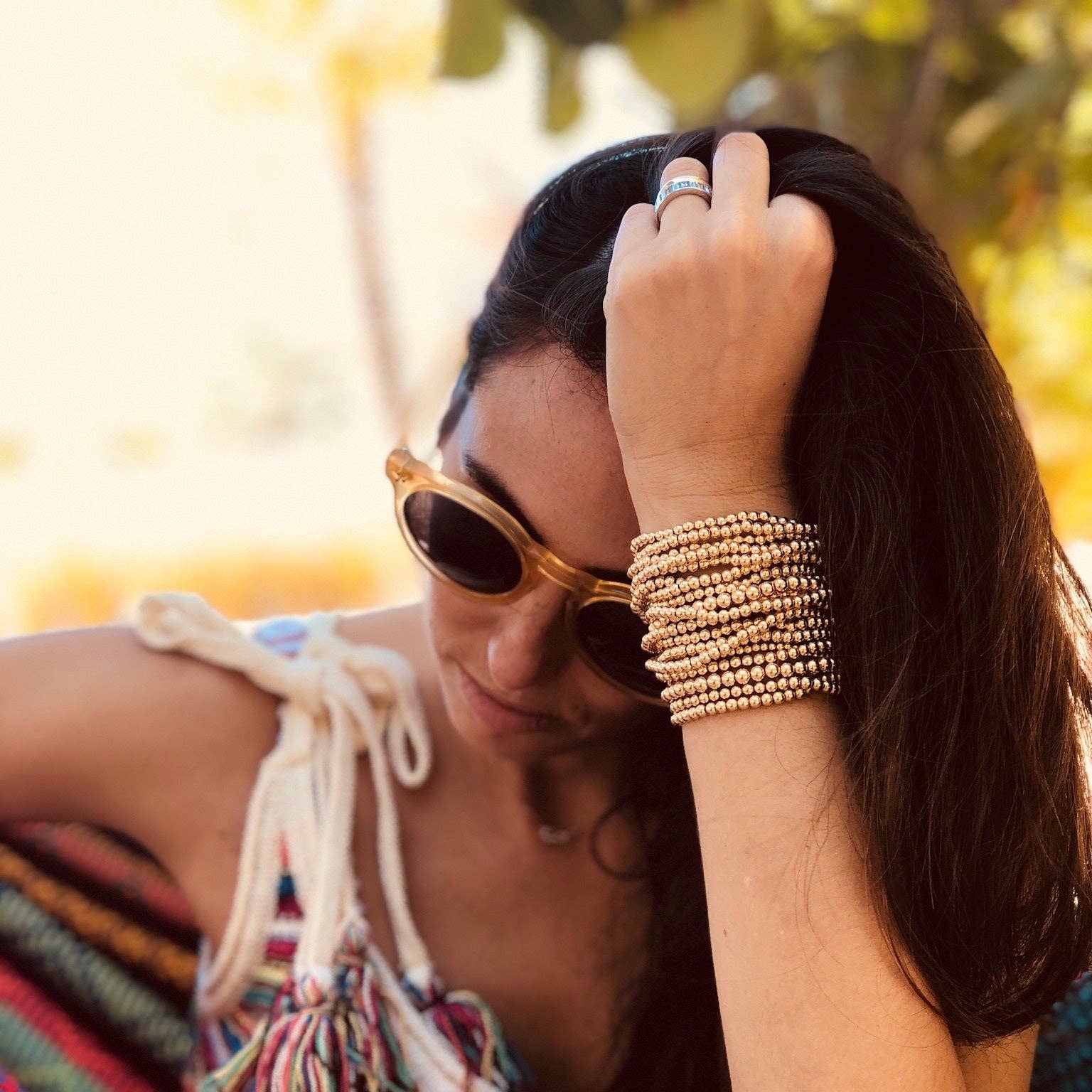 22 Jewelry - Wholesale Beaded Bracelet - NOOR BRACELET 4MM1