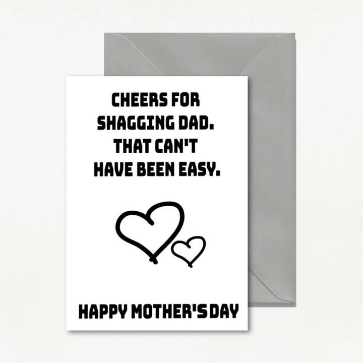 Cheeky Chops Cards & Wanky Candles - Wholesale Mother's Day Card - Humorous Mother's Day Shagging Dad Card0