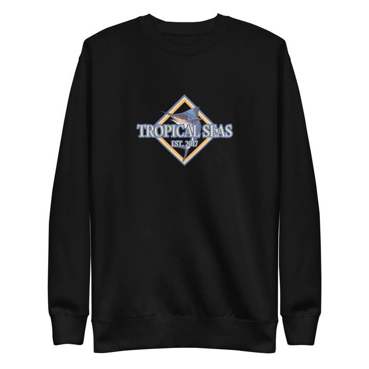 Tropical Seas Clothing – wholesale Graphic sweatshirt – Men’s – Men's Premium Marlin Action Sweatshirt