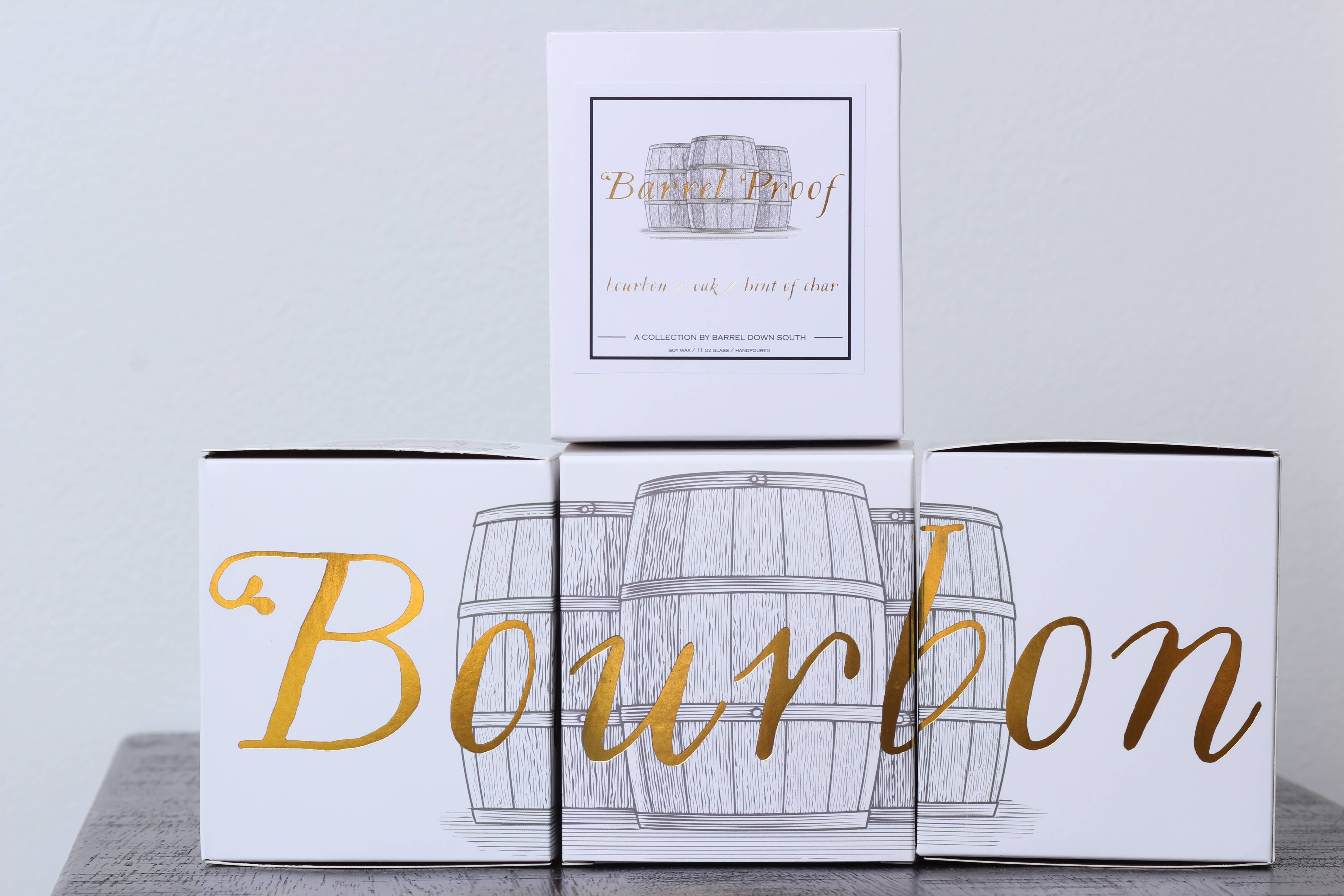 Barrel Down South - Wholesale Jar/Filled Candle - Bourbon Barrel Proof Candle2