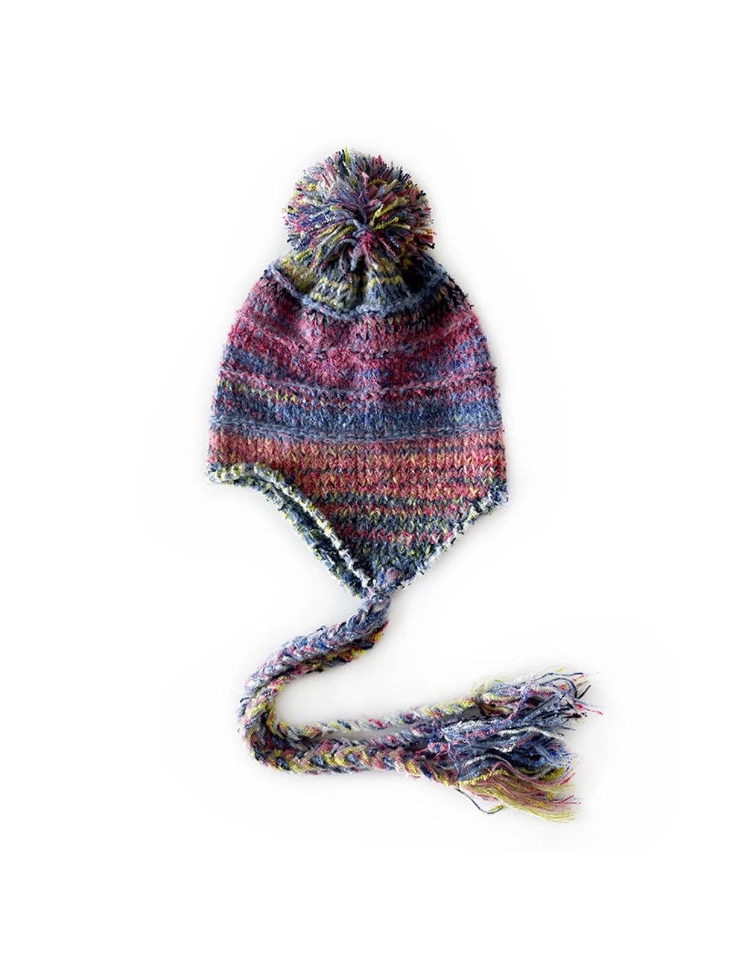 Funkyrel® Atzbranding Limited - Wholesale Beanie - Dames - Haila - Dames Colorblock Gebreide Oorflap Muts14