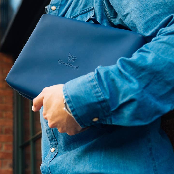 OneNine5 - Wholesale Toiletry Bag - Unisex - Eco Travel Wash Bag, Havelock Blue12