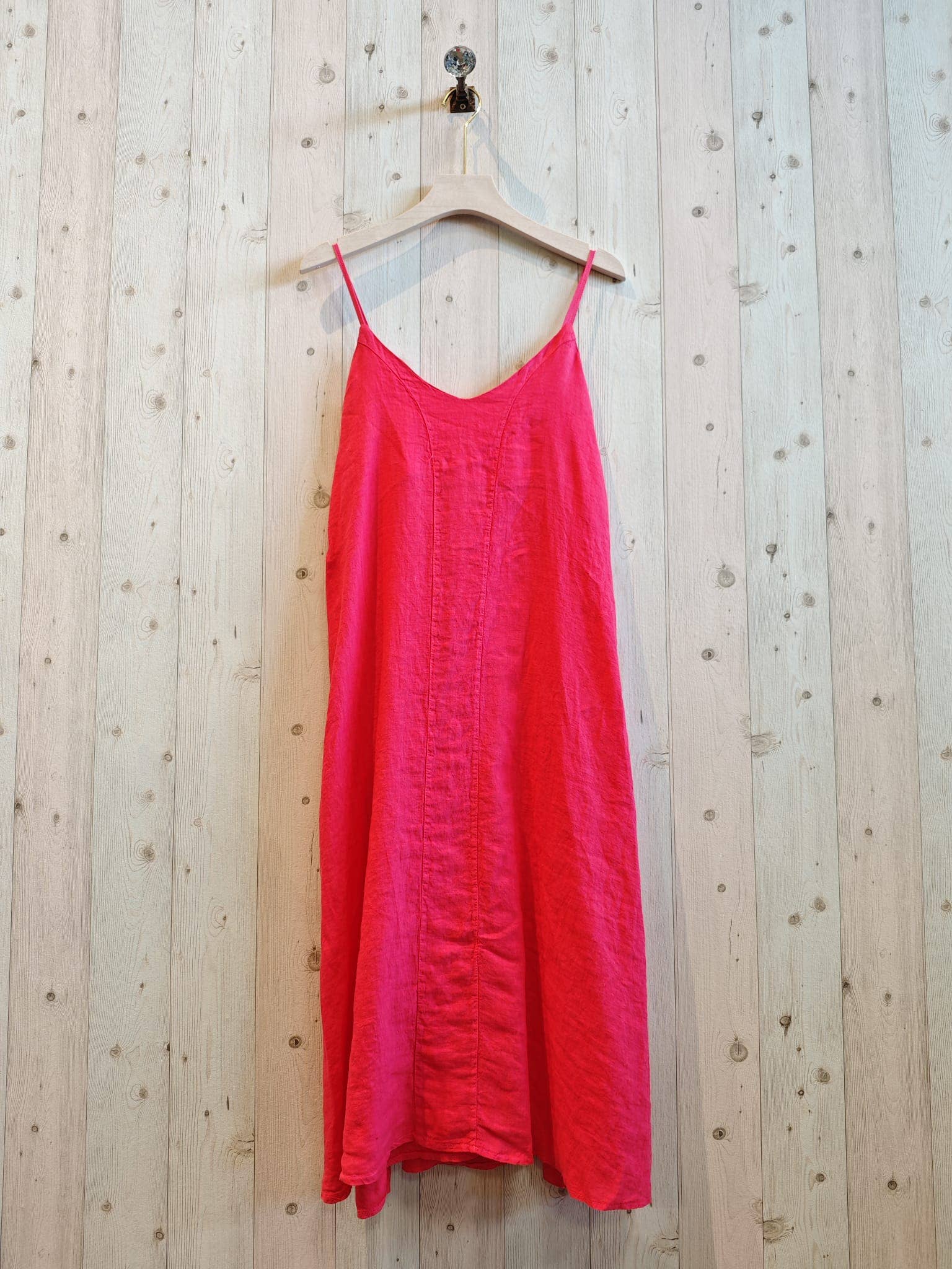 Linen & More - Vendita all'ingrosso Vestito - Donna - Vestito con spalline sottili in lino 100%10