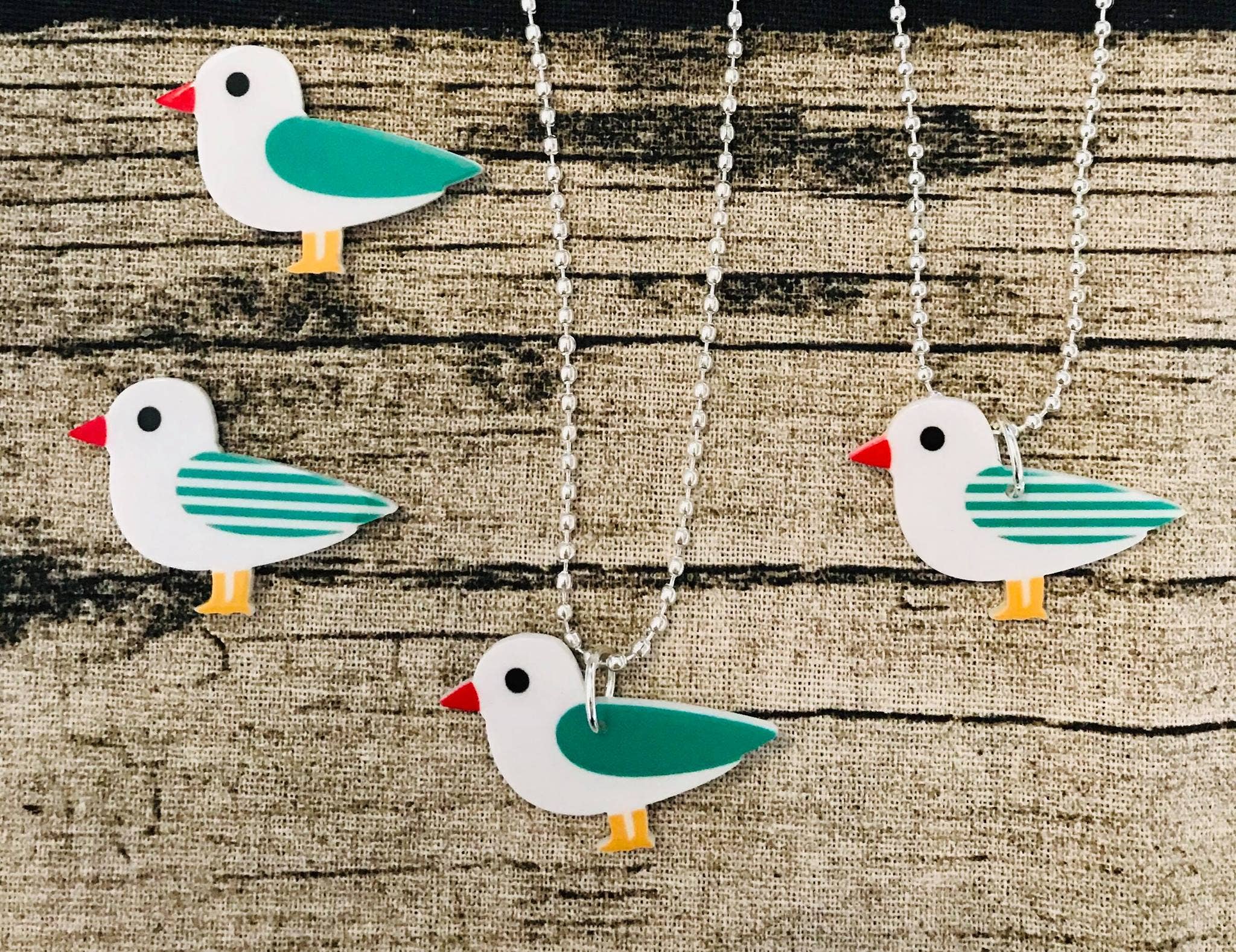 Jewells – wholesale Hair clip – Women’s – Seagull or Puffin resin hair grip clip7