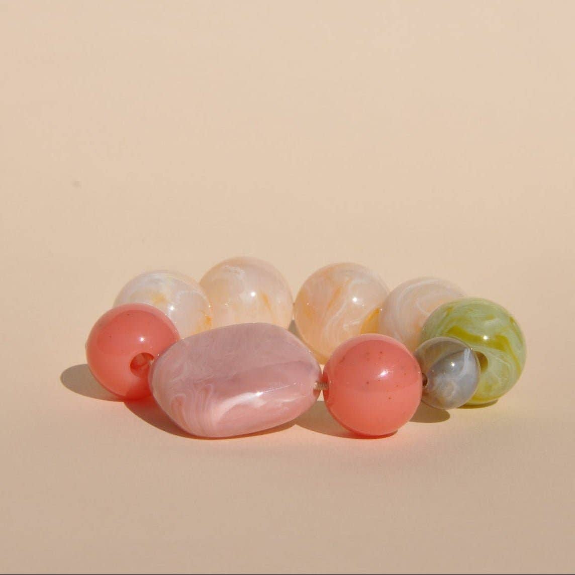 TIEFENBACHER LEHMANN - Wholesale Link & Chain Bracelet - ACRYLIC BRACELET - Portofino sorbetto1