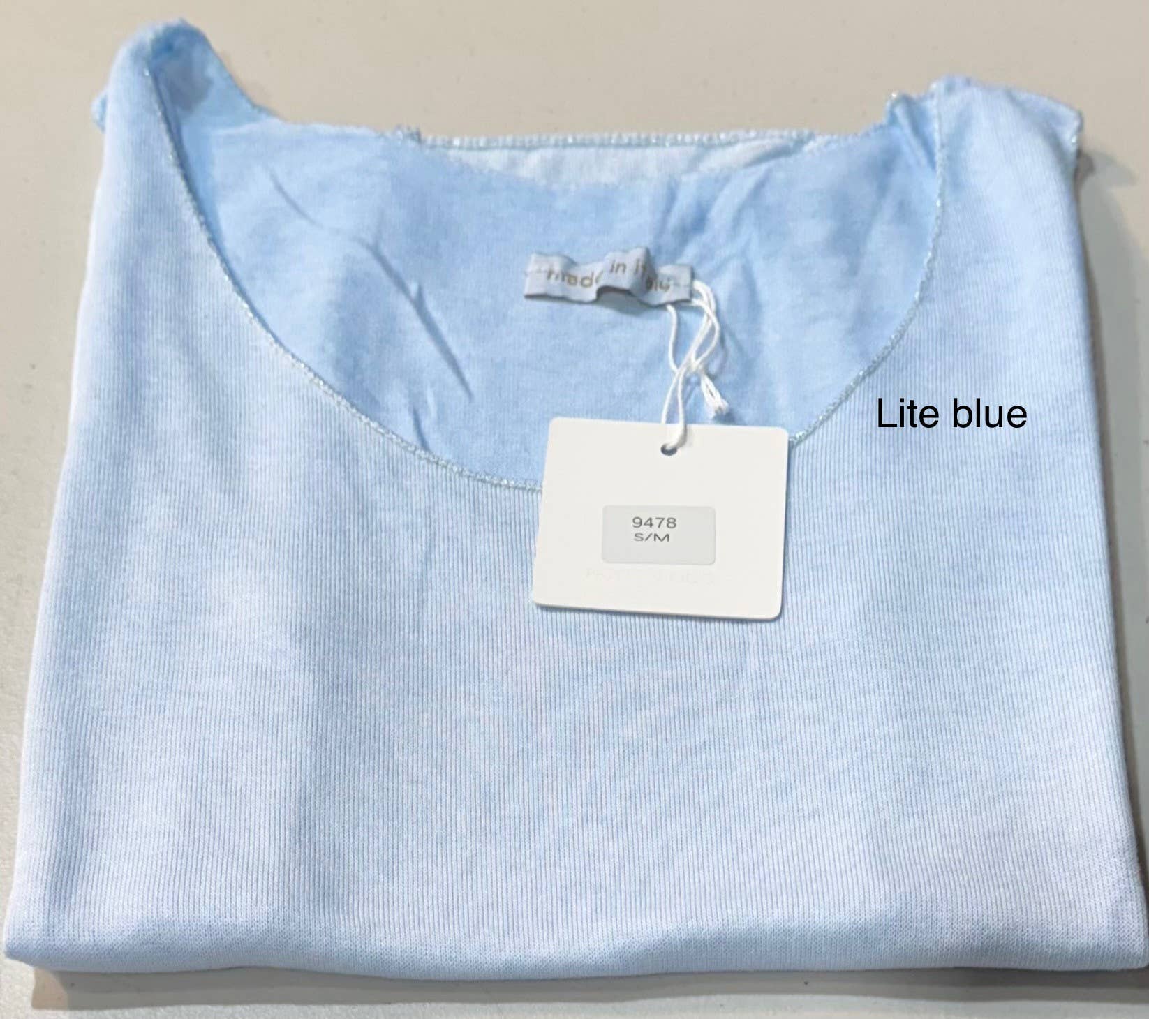 Dance in Paris – Großhandel Bluse – Damen – Top-Soft Viskose mit Metallic-Besatz18