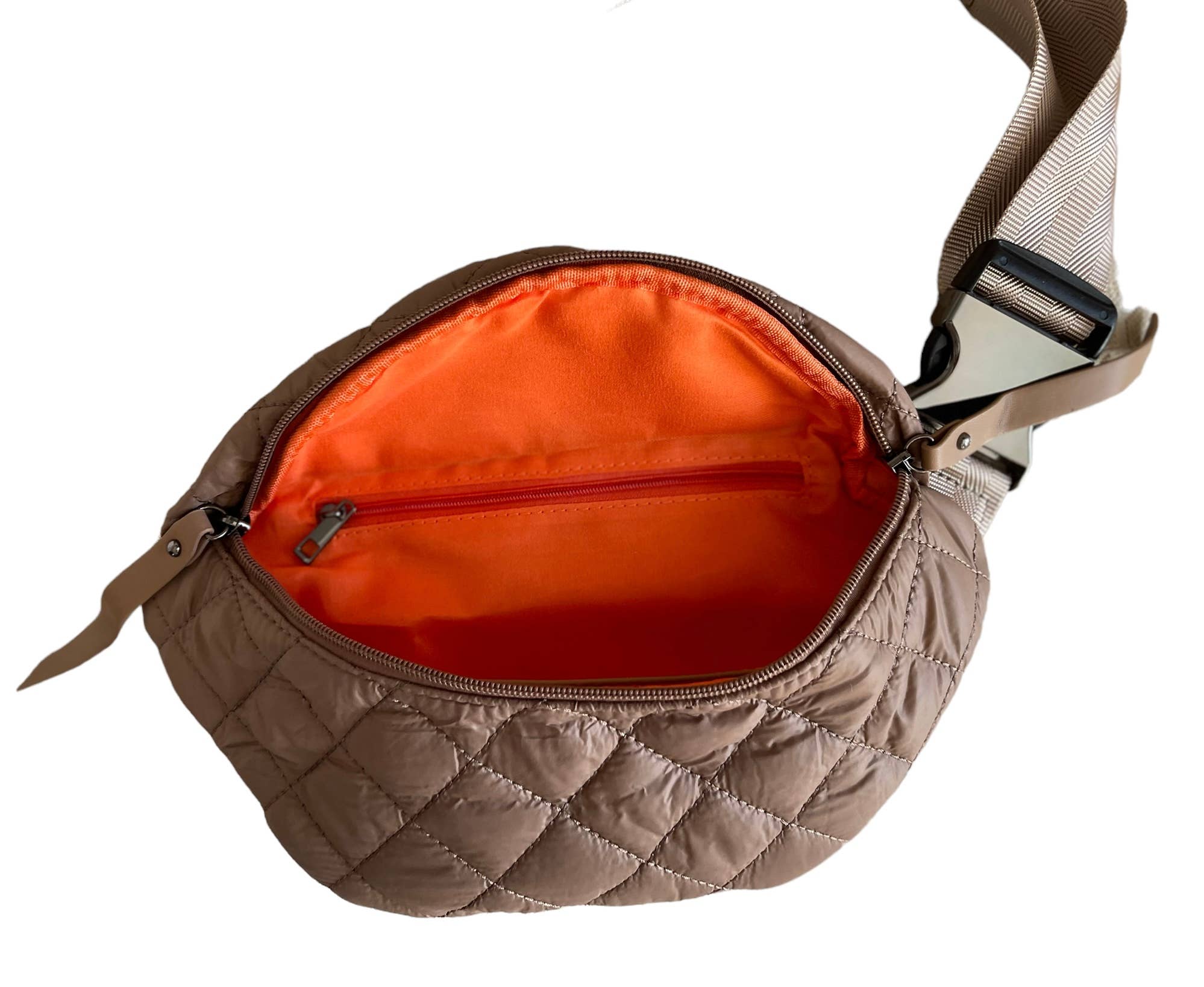 Babs + Birdie - Wholesale Belt Bag - Women's - The Millie Puffer Sling Bag | 3 Color Options8