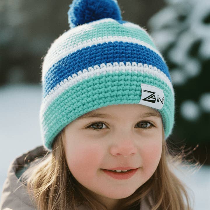 Fidra Kids Beanie Bobble Hat for wholesale by ZAINI Lifestyle Ltd