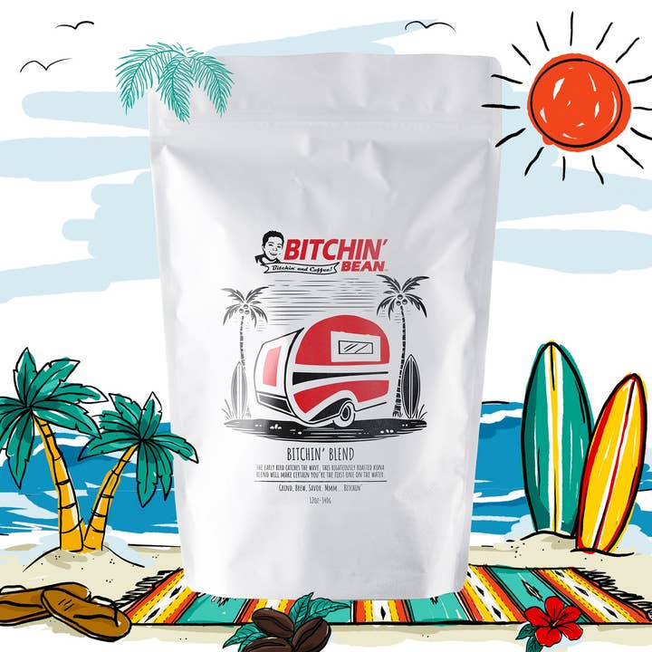 Bitchin' Bean Bitchin' Blend (6-Pack) Whole Coffee Beans for wholesale by Bitchin' Sauce