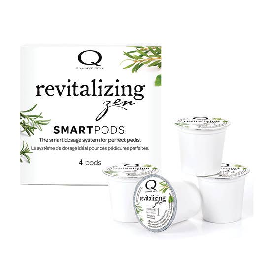 Zoya, Qtica, Smart Spa - Wholesale Nailcare Set - Qtica Smart Spa Smart Pod 4-Step Pedi Box - Revitalizing Zen
