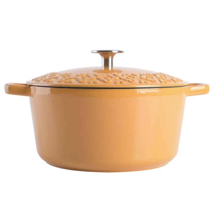 Gibson Homewares – wholesale Cooking pot – Spice by Tia Mowry 3.5 QT Enameled Cast Iron Dutch Oven