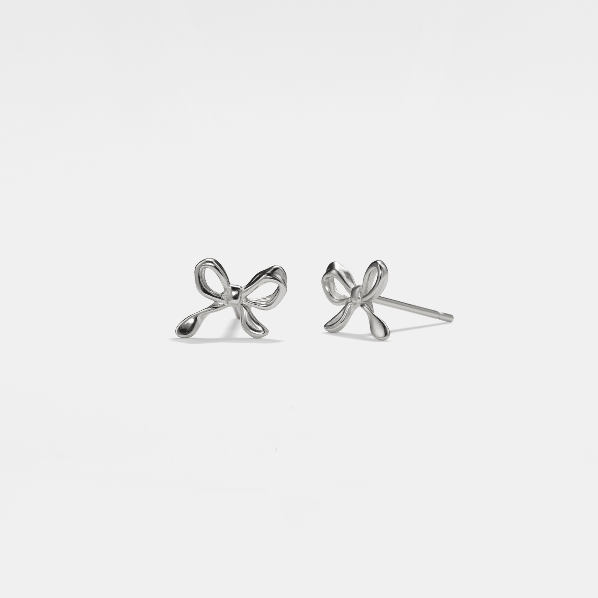 Perimade & Co. LLC – Engroshandel Ørestikkere – Sød Bow Tie Bowknot Stud ørering i 925 Sterling Sølv2