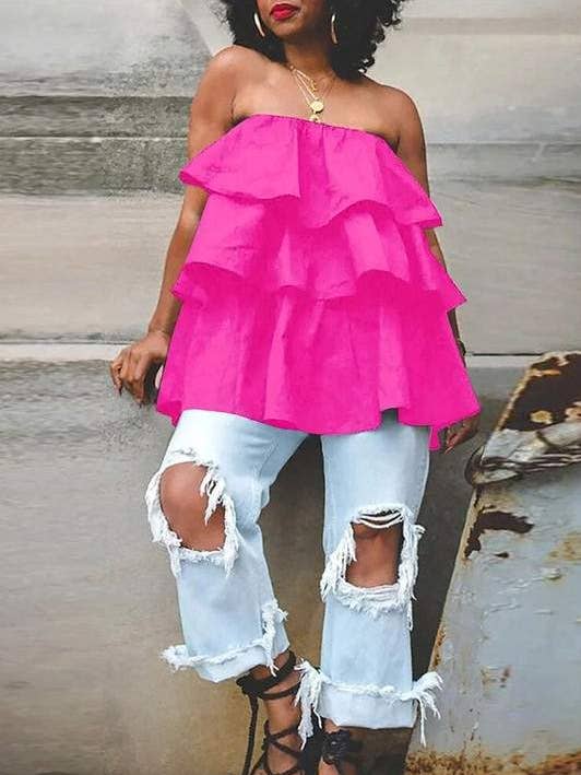 trägerloses Lagen-Minikleid für den Großhandel von Flarix