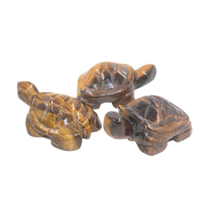Crystal Turtle - Tiger's Eye for wholesale by Earths Elements Wholesale