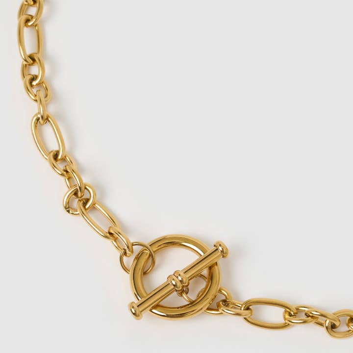 Miz Casa & Co Josie Chain Necklace Gold for wholesale on Faire1
