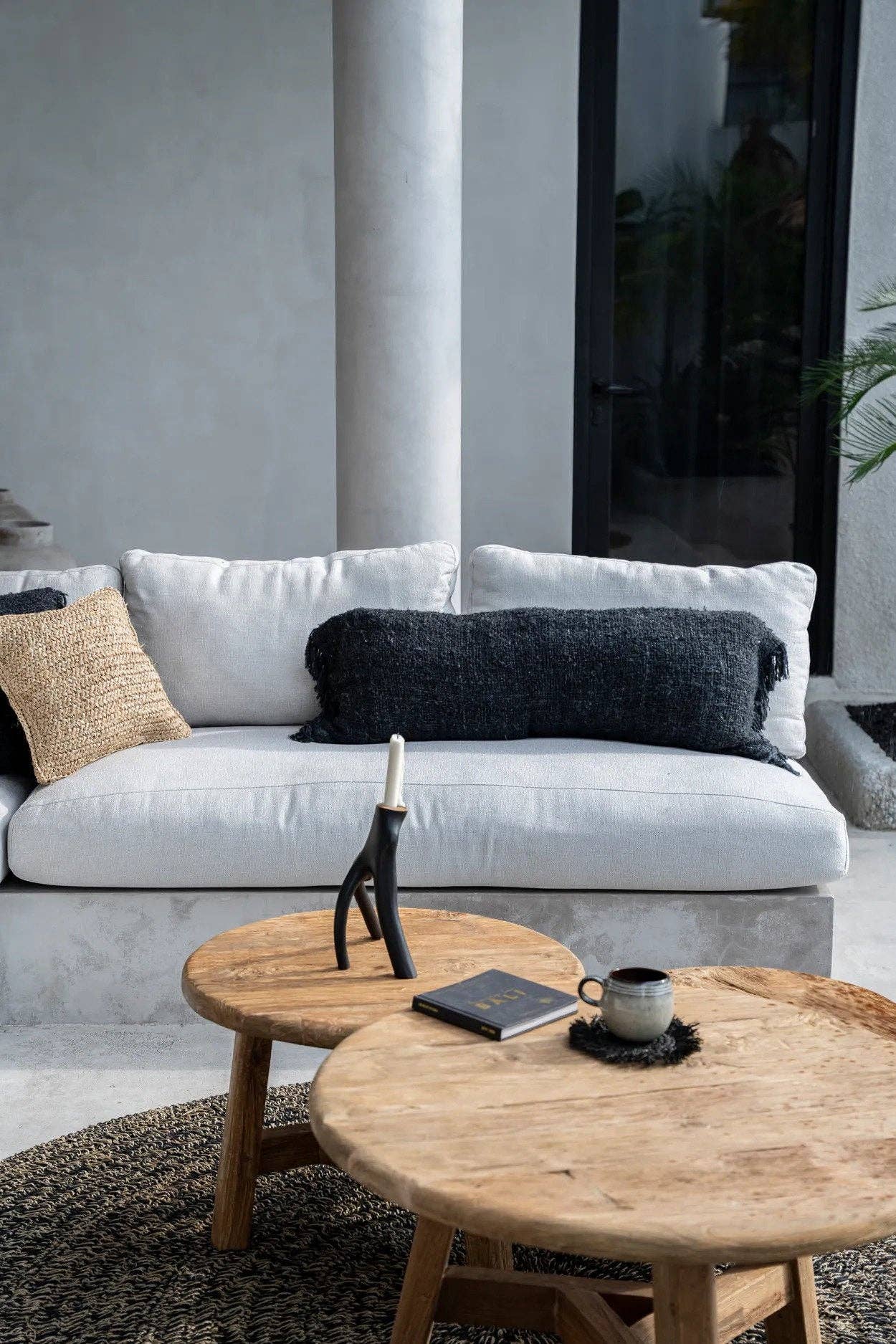 Bazar Bizar Living – Suporte de vela por atacado – Suporte de Velas Triplo em Forma de Galho - Preto5