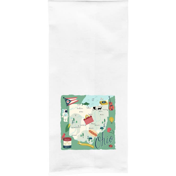 Works of Heart - Wholesale Tea Towel - Home State Home Tea Towels34