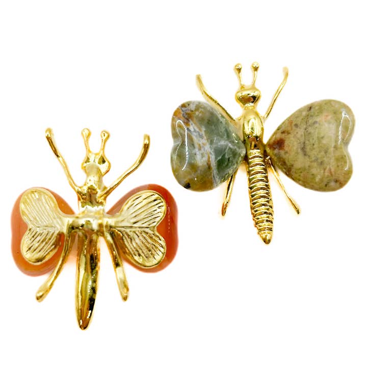 Gifts Amazing! - Wholesale Decorative Figurine - Butterfly with Stone Heart Wings4