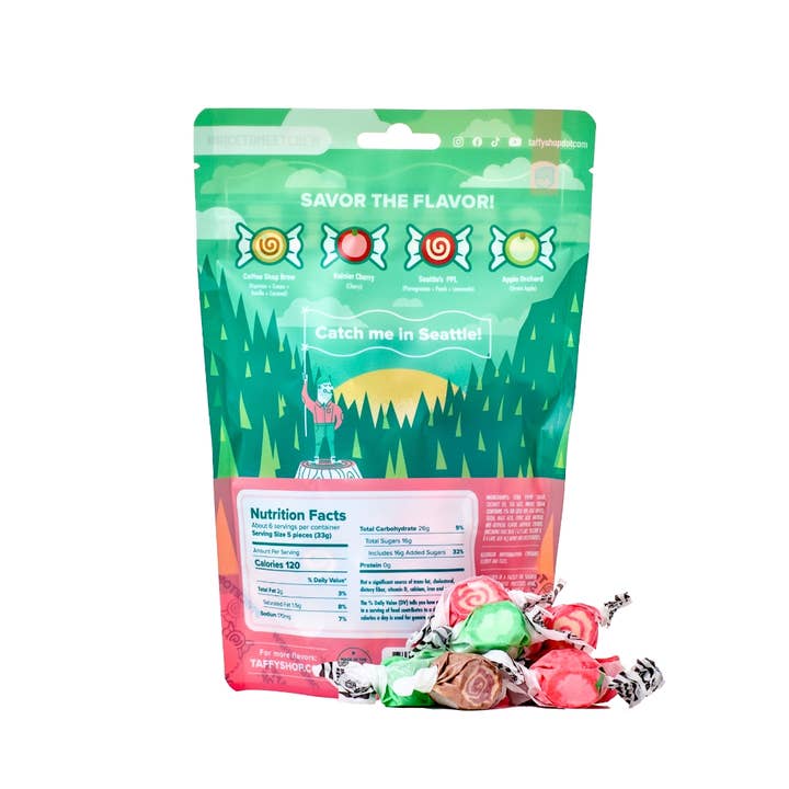 Taffy Shop – Engroshandel Vafler – Seattle Taffy Pose (7oz)™1