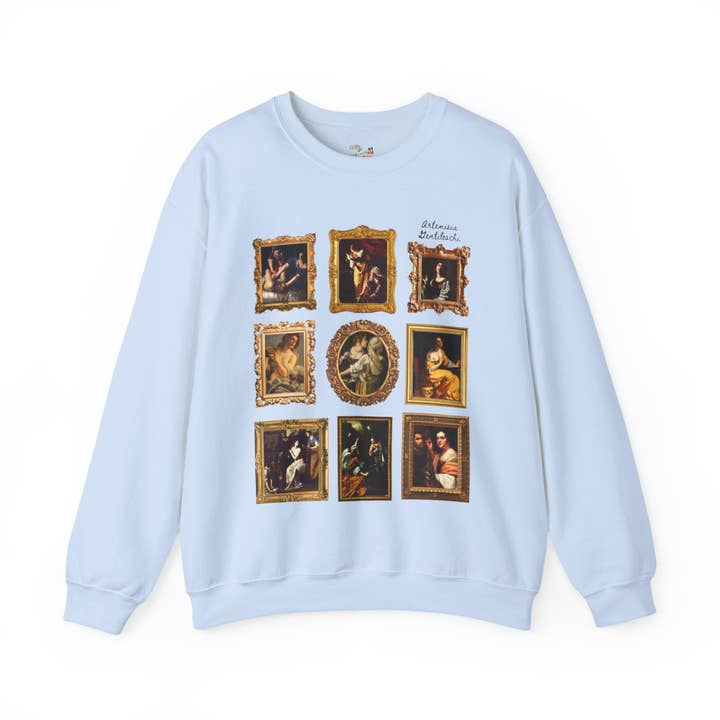 Opal and June - Wholesale Graphic Sweatshirt - Women's - Gentileschi Famous Paintings2