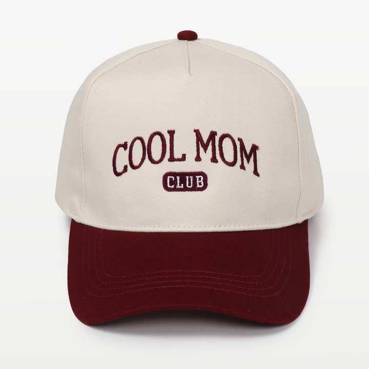 David And Young - Wholesale Baseball Cap - Women's - COOL MOM CLUB embroidery Two Tone Baseball Caps12