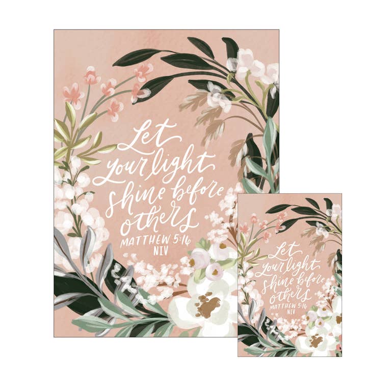 Let Your Light Shine - Faith Birthday Card for wholesale by Legacy