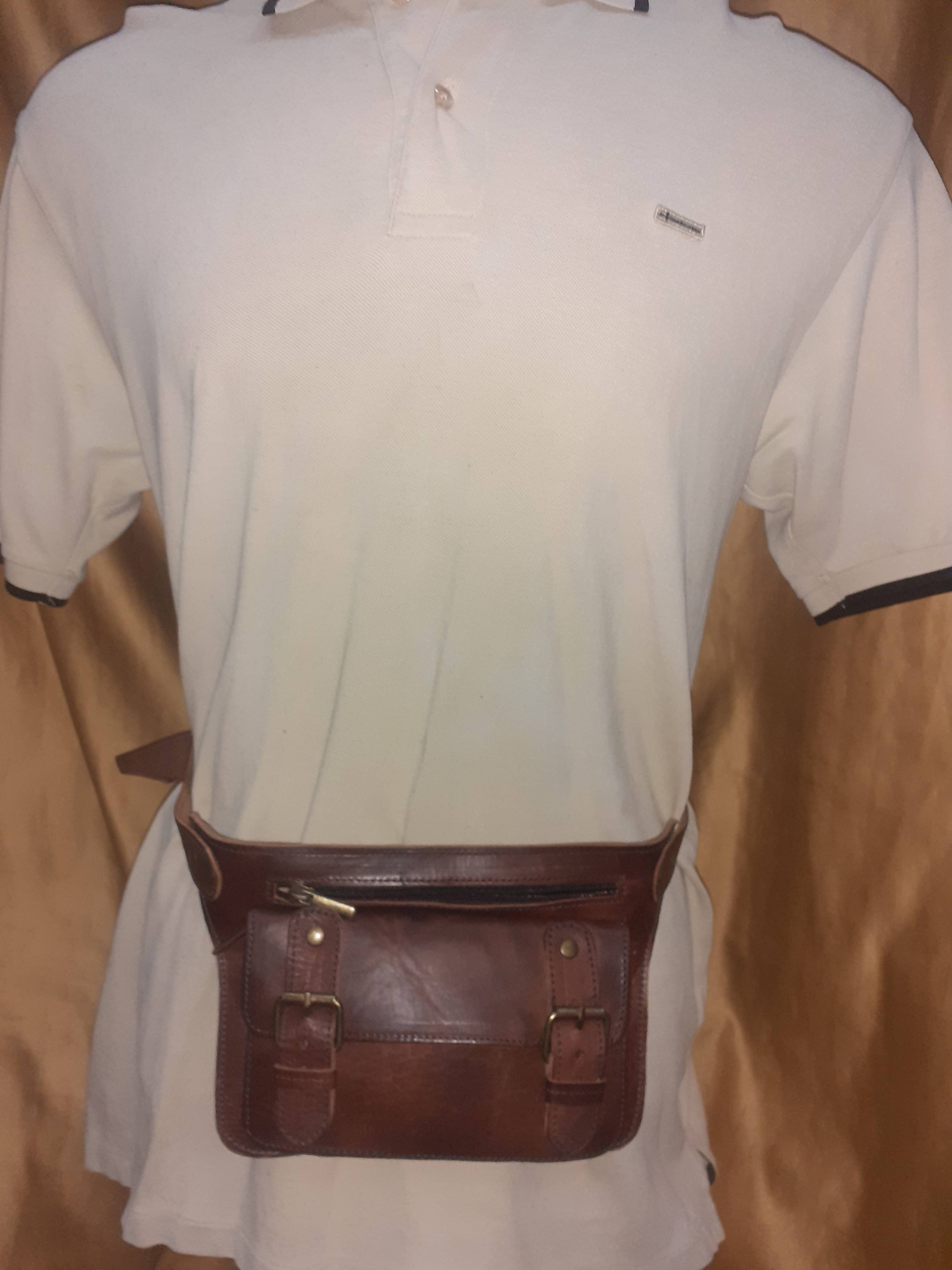 Hecho a mano – Großhandel Bauchtasche – Damen – Bauchtasche aus Kuhleder mit zwei Schnallen14