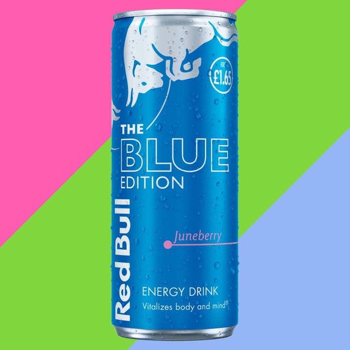 Red Bull Energy Drink Blue Edition 12x250ml PM 1,65 para venta al por mayor de Gaffney's Sweets & Treats Wholesale