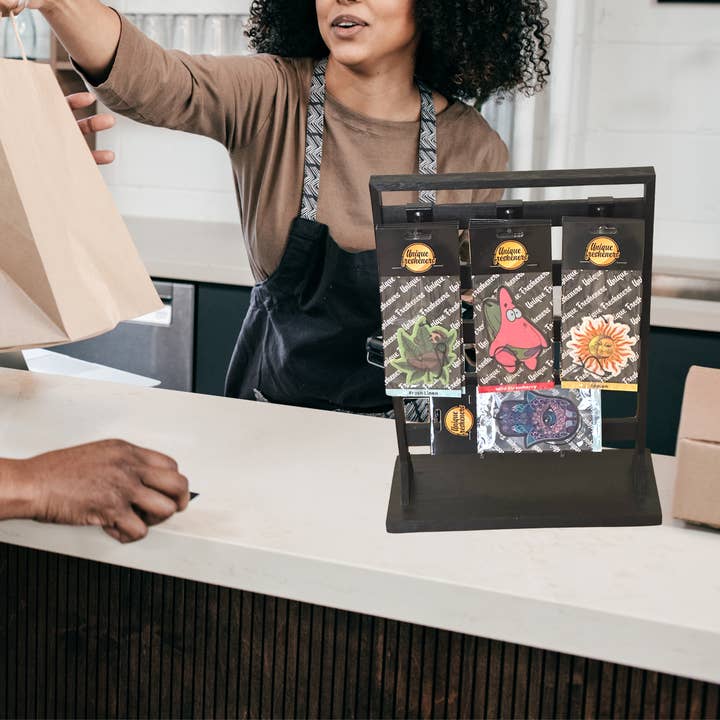 Unique Fresheners - Wholesale Retailer Display - Home & Living - Counter Top Display Stand Free With Purchase of 85 units
