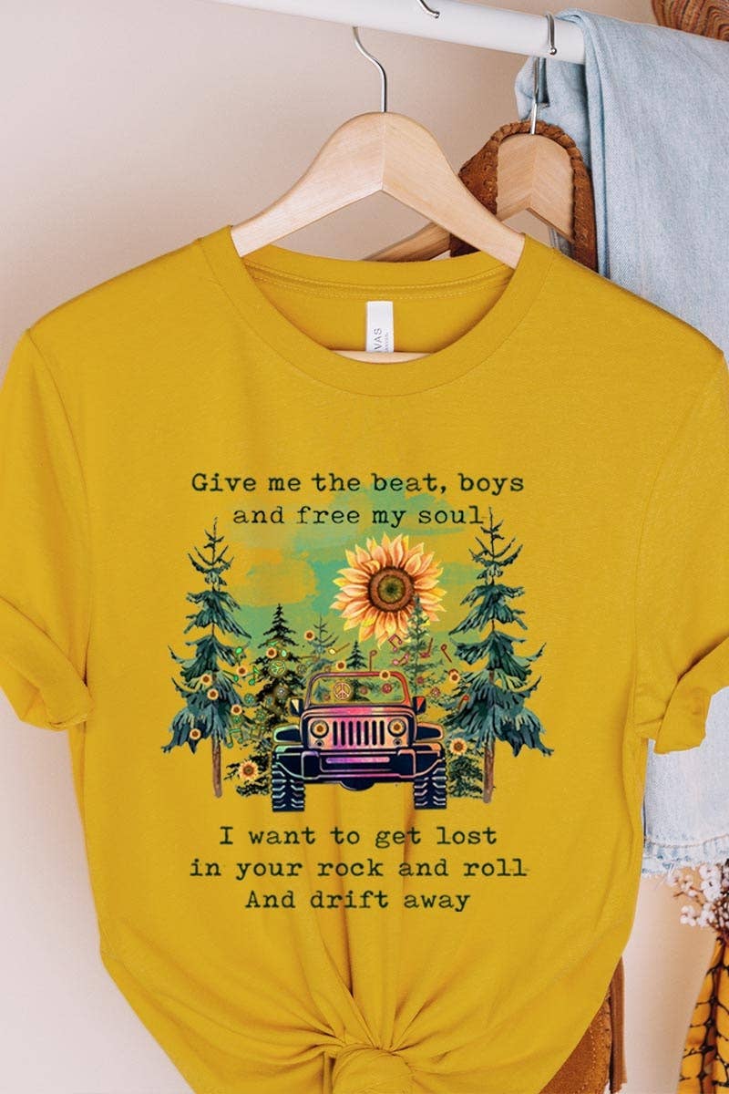 COLORBEAR - Vente T-shirt à imprimés – unisexe - DONNEZ-MOI LE RYTHME T-SHIRT UNISEXE À MANCHES COURTES13