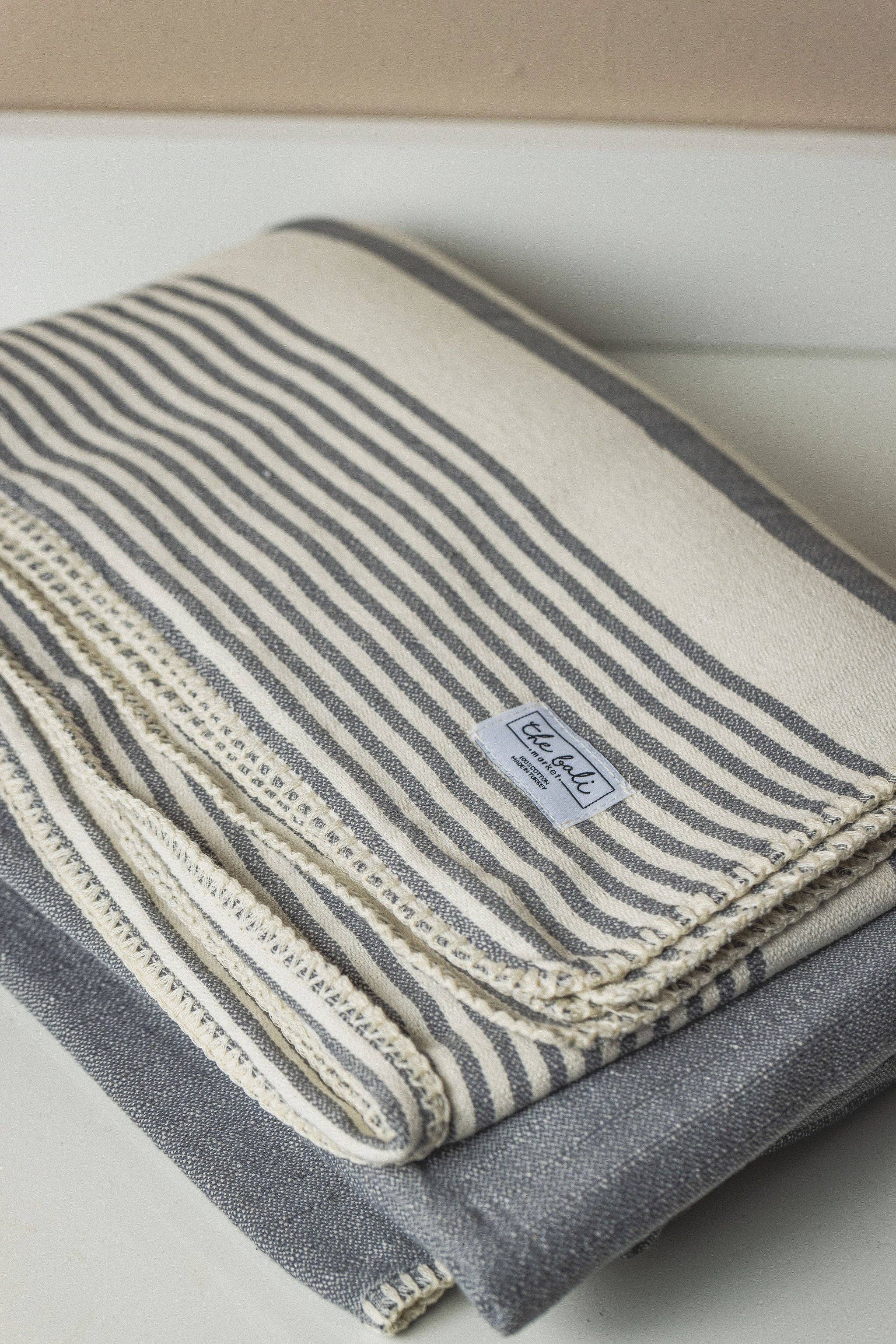 The Bali Market - Wholesale Throw Blanket - Essential Stripe XL - Turkish Blanket11