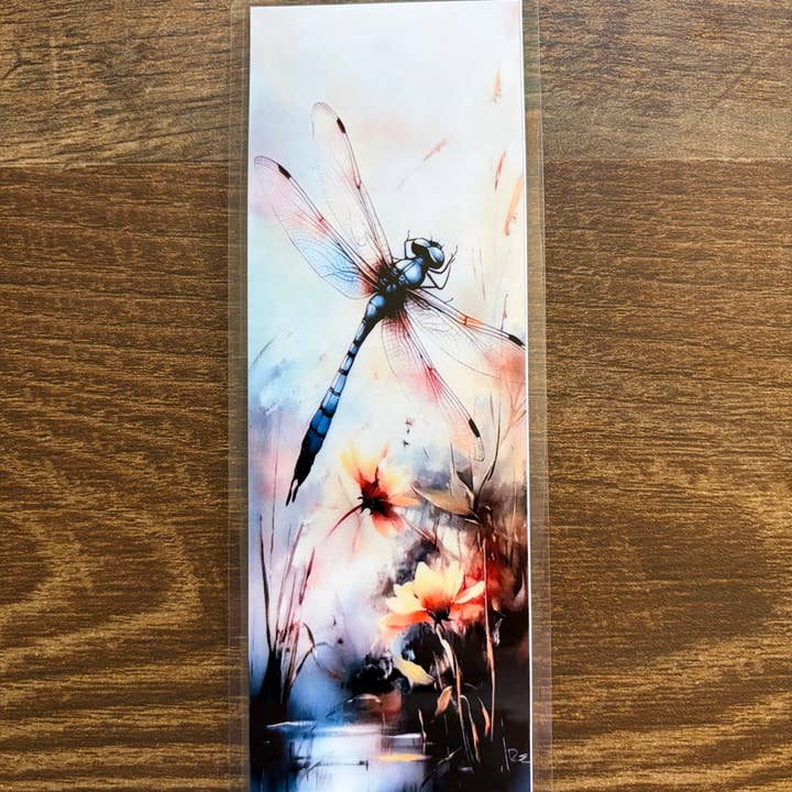 Libelle - Handgemaakte Boekenlegger voor wholesale door Made With Aloha Magnets,llc