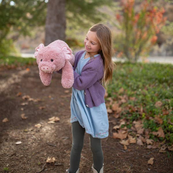 Beverly Hills Teddy Bear Company - Wholesale Stuffed/Plush Toy - Kids & Baby - Chubbees Pig 22" Weighted Plushie1