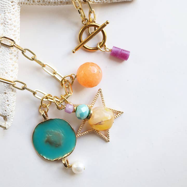 Collana lunga COOL a catena per la vendita all'ingrosso da parte di ÉMOLO