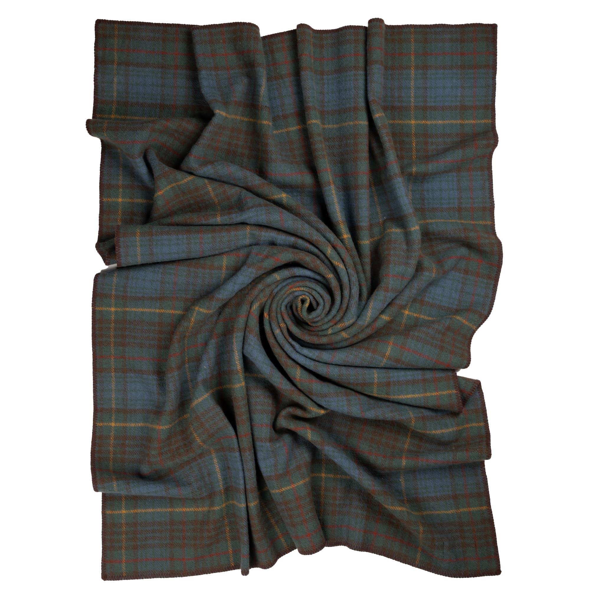 Prince of Scots – Engroshandel Tæppe – Highland Tweeds Uld BIG Throw ~ Antique Hunting Stewart1