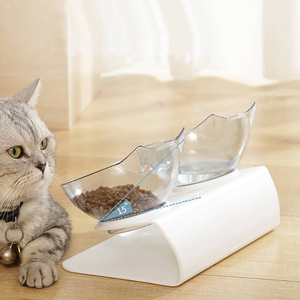 Leo's Paw – Engroshandel Madskål - Kat/hund – Anti-opkastning ortopædisk katteskål3