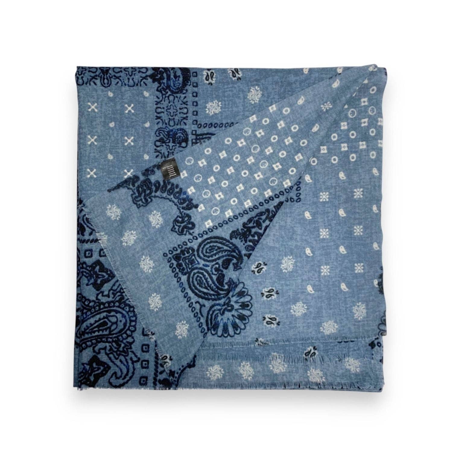 Lili Scarves (US Duty Free) – wholesale Scarf – Women's – Bandana Print Wool Blend Scarf8