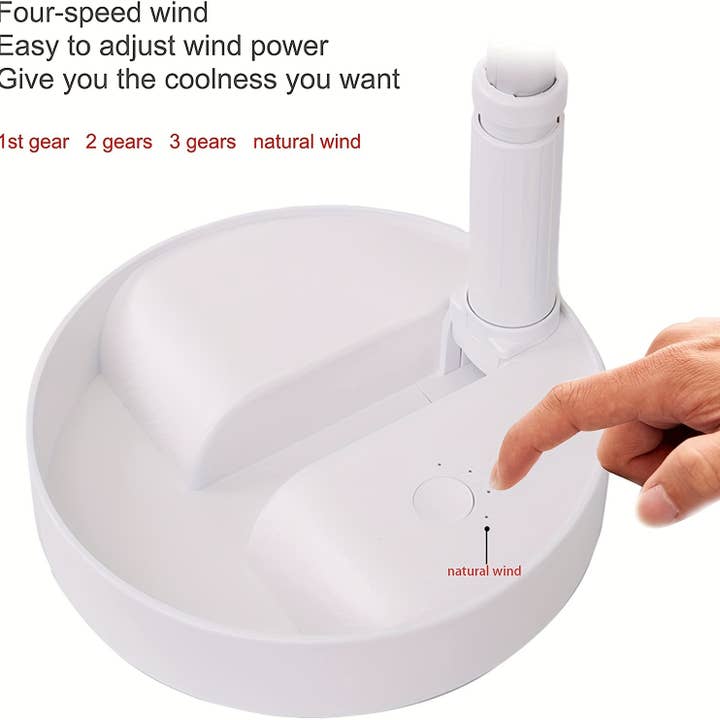 Shop Celino - Wholesale Electric Fan - Adjustable Height Rechargeable Fan with 4 Speed Settings1