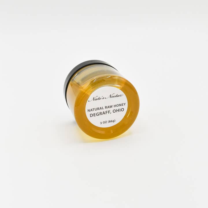 Nate's Nectar - Wholesale Party Favor - Natural Raw Honey Party Favors, 3 oz