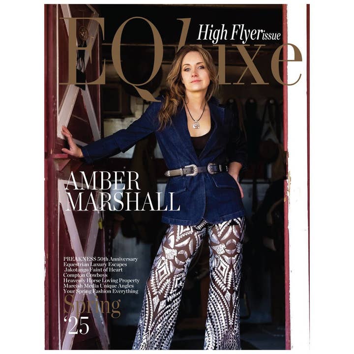 URBAN-EQUESTRIAN - Wholesale Dangle Earrings - Calista - Sterling Silver Bosal Horseshoe Earring on Natural Leather1