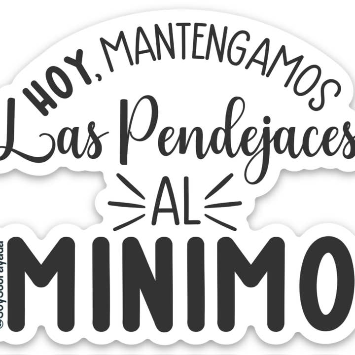 Sticker - Al minimo for wholesale by subrayada