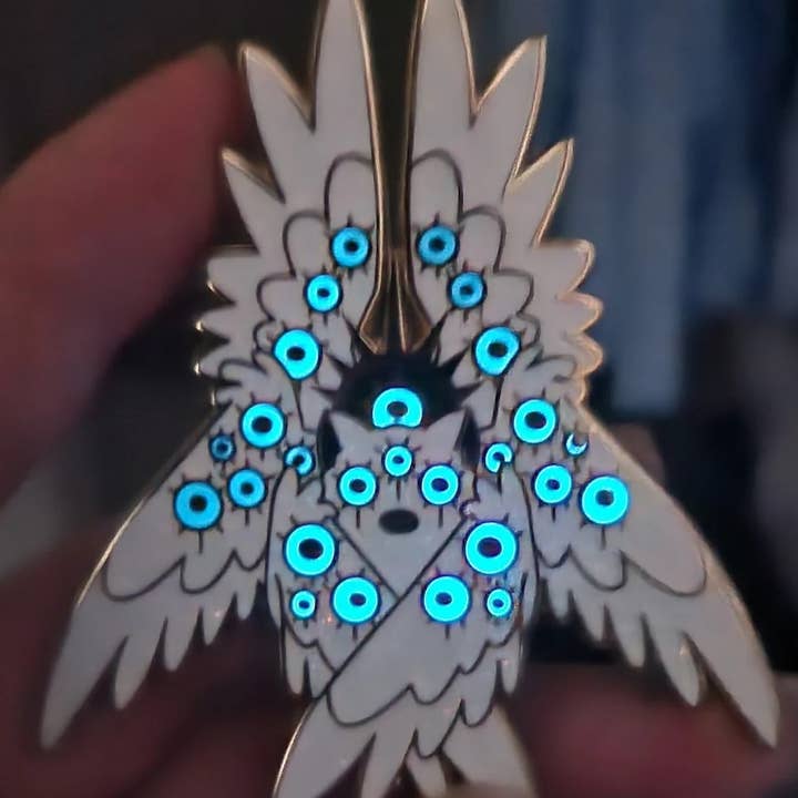 CatHead Pins - Wholesale Lapel Pin/Button - New Furby Seraphim Biblically Accurate enamel pin Angel1
