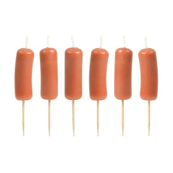 Fred & Friends - Wholesale Novelty Candle - SAUSAGE PARTY Candles - Set of 61