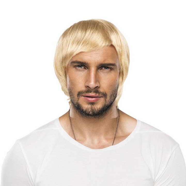 BLONDE BOYS BAND WIG for wholesale by Party Pro