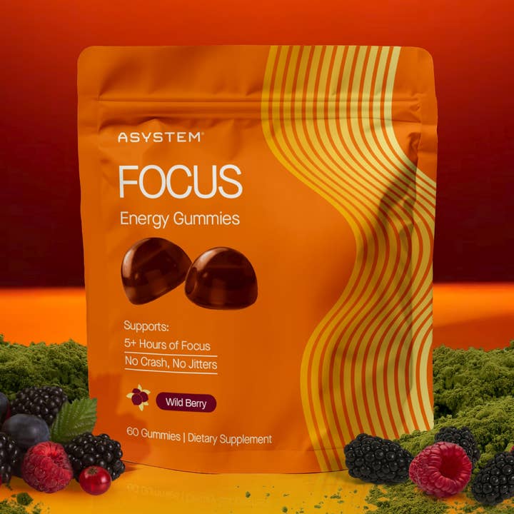 ASYSTEM Focus Gummies | Clean Energy & Clarity for wholesale by ASYSTEM