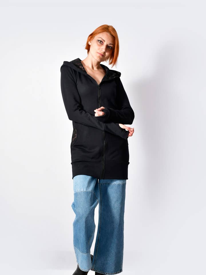 Casaco de Inverno Lili Solid por atacado de Humanity Centred Designs